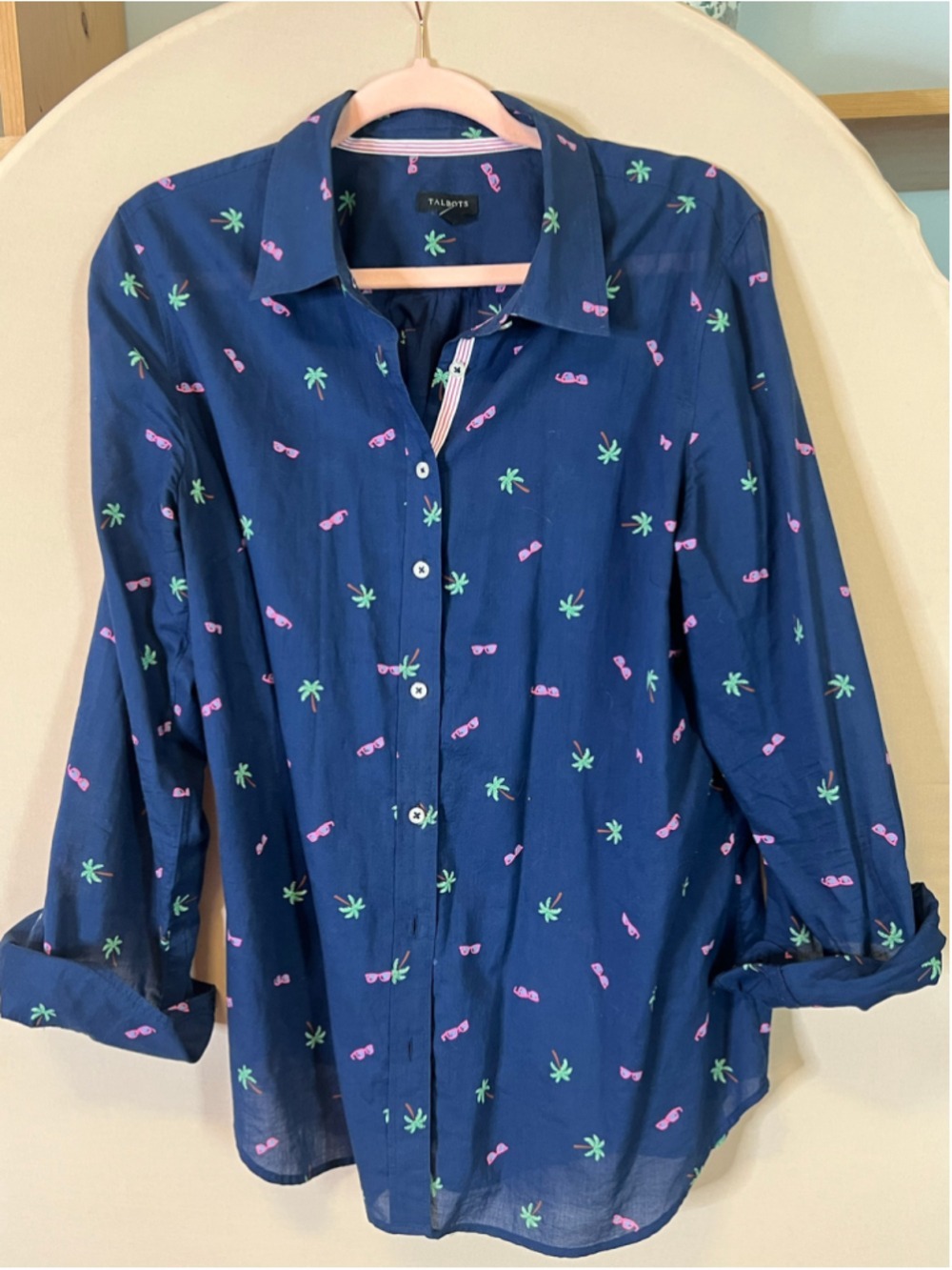 Preppy Talbots Lawn Shirt - Picture 2 of 8